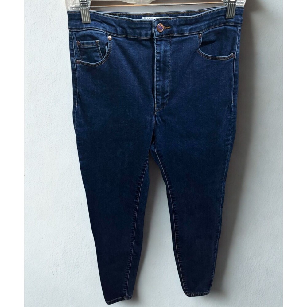 LoveGen Womens Skinny Jeans 30 Blue Mid Rise Stretch Denim